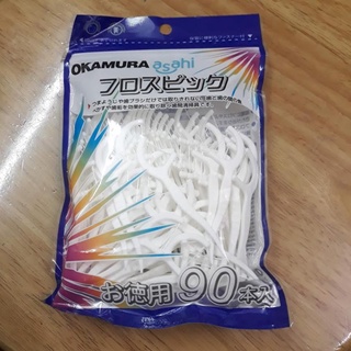 [Chính hãng] Chỉ Kẽ Răng OkamurA 90 Que