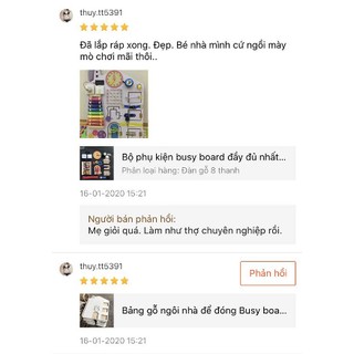 Bảng bận rộn Busy Board