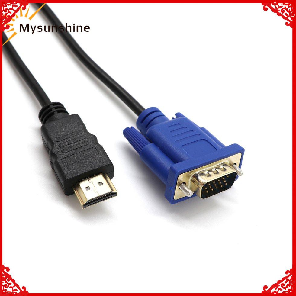 Cáp Chuyển Đổi Hdmi Sang Vga D-sub Cho Hdtv Pc