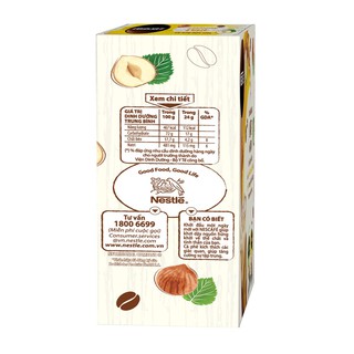 Cà phê NesCafé Latte hạt phỉ 240g