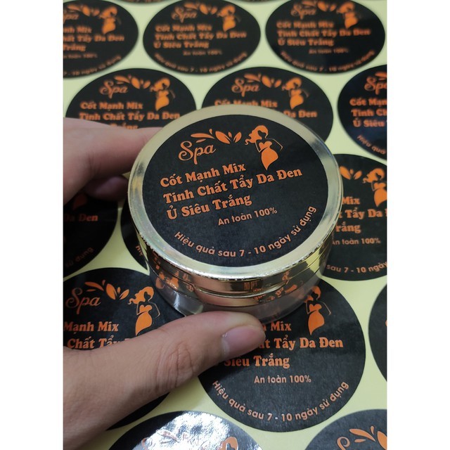 In tem nhãn giấy, thiết kế miễn phí