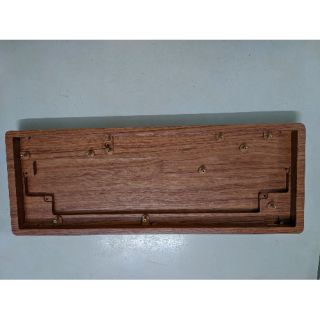 Vỏ gỗ thay thế cho bàn phím cơ GK61 Gk62 Gk64