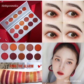PHẤN MẮT 10 Ô MORPHE JACLYN HILL RING THE ALARM