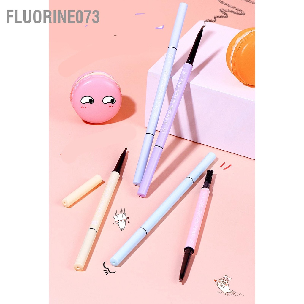 Fluorine073 3 cái Chì Kẻ Lông Mày Dài Lâu Không Thấm Nước Chống Mồ Hôi Lõi Trang Điểm Cho Phụ Nữ Cô Gái