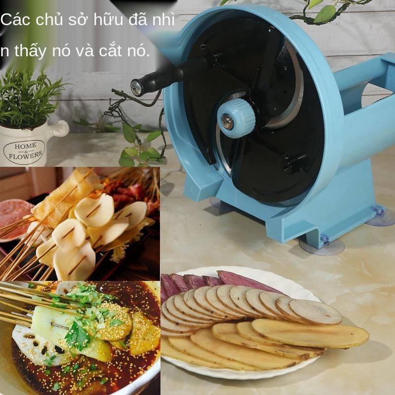 Máy thái trái cây thương mại cắt và rau củ quả chanh khoai tây hướng dẫn sử dụng đa chức năng tạo tác nhà bếp