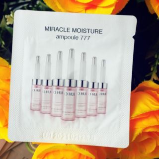 Set 10 gói tinh chất dưỡng ẩm Ampoule 777 của Ohui