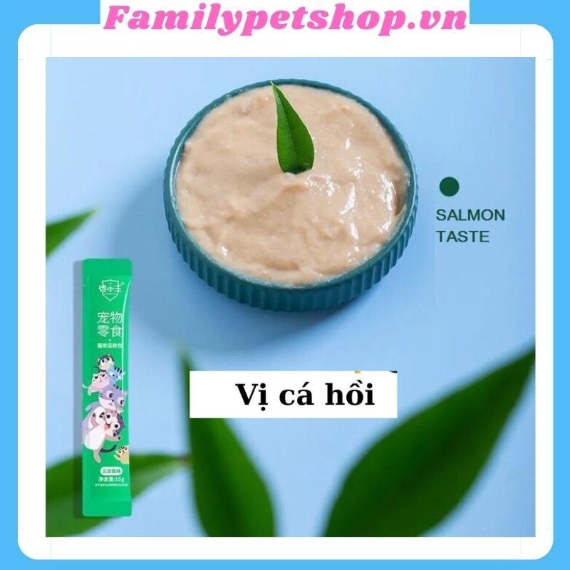 Combo 100 cây súp thưởng cho mèo Ciao thanh 15g-familypetshop.vn