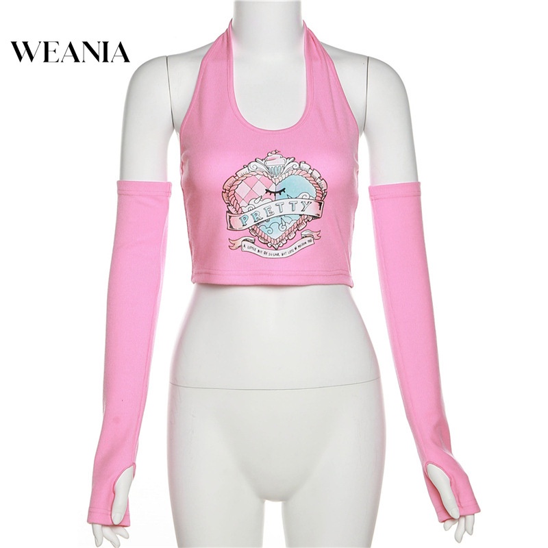 Áo Hai Dây Croptop Hở Lưng Thời Trang Cho Nữ