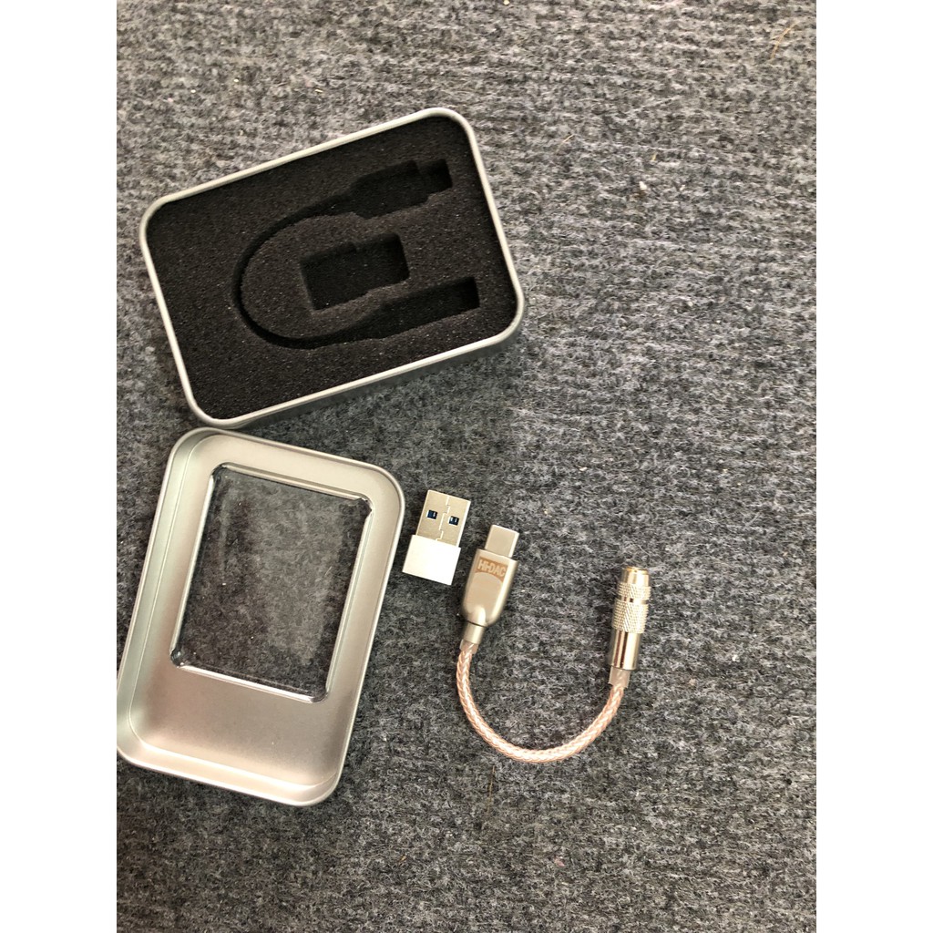 Jack chuyển Type C ra 3.5mm kiêm DAC giải mã 32 bit