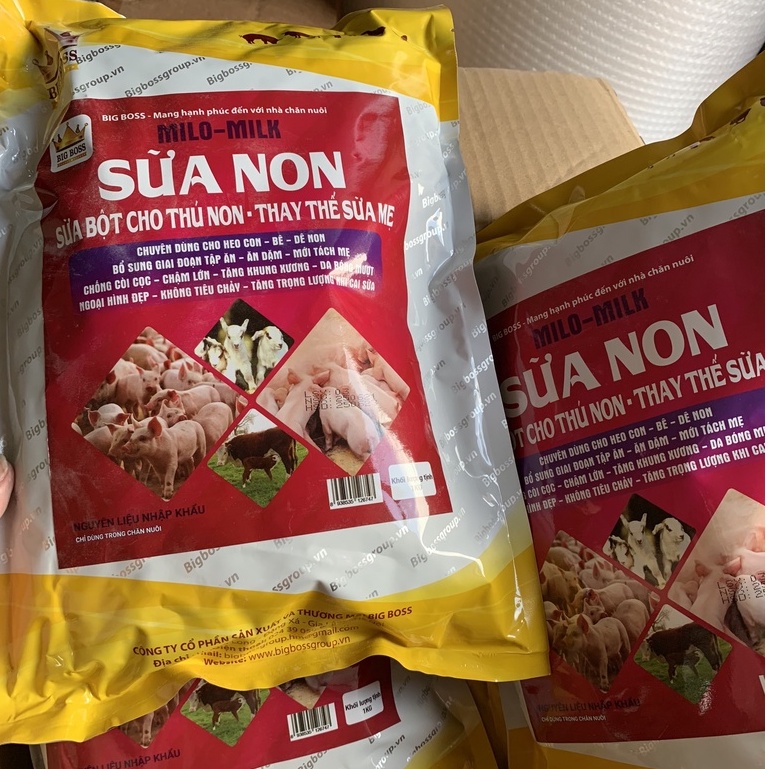 Sữa Non, Sửa Bột Dành Cho Heo Con, Dê Con, Bê,…