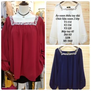 ÁO VOAN THÊU