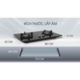 BẾP GAS ÂM ELECTROLUX EGT8028CK