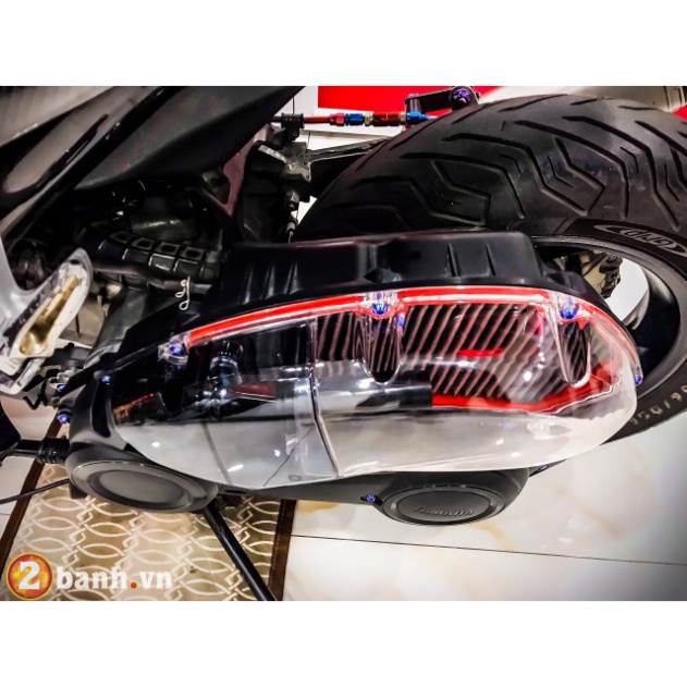 ỐP BẦU GIÓ - PÔ E TRONG SUỐT GẮN NVX 155 CHÍNH HÃNG ZHIPAT Ảnh thật Sp