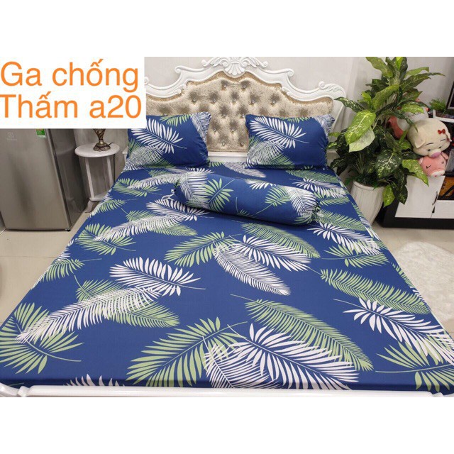 Ga Chống Thấm Cotton Cao Cấp- Ảnh hoạt hình bé đáng yêu