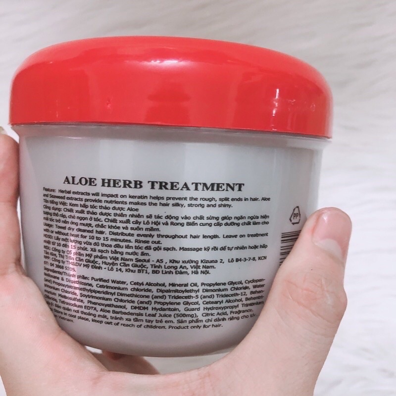 Kem Ủ tóc Lô Hội ALOE sophia 500ml