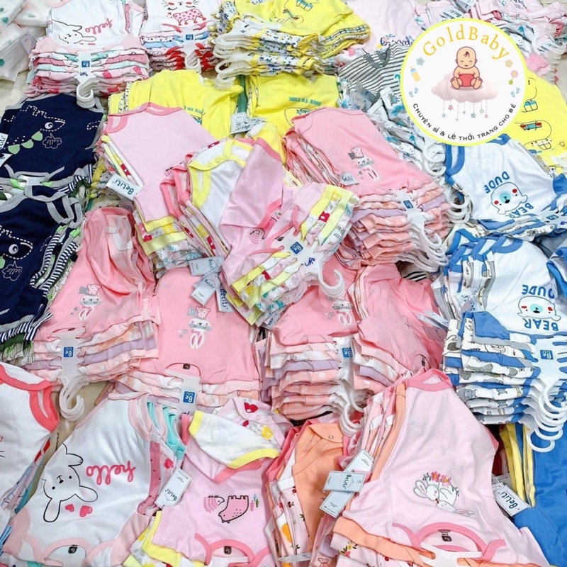 SET 5 BODY CHIP HÃNG CAO CẤP KÈM MÓC CHO BÉ YÊU