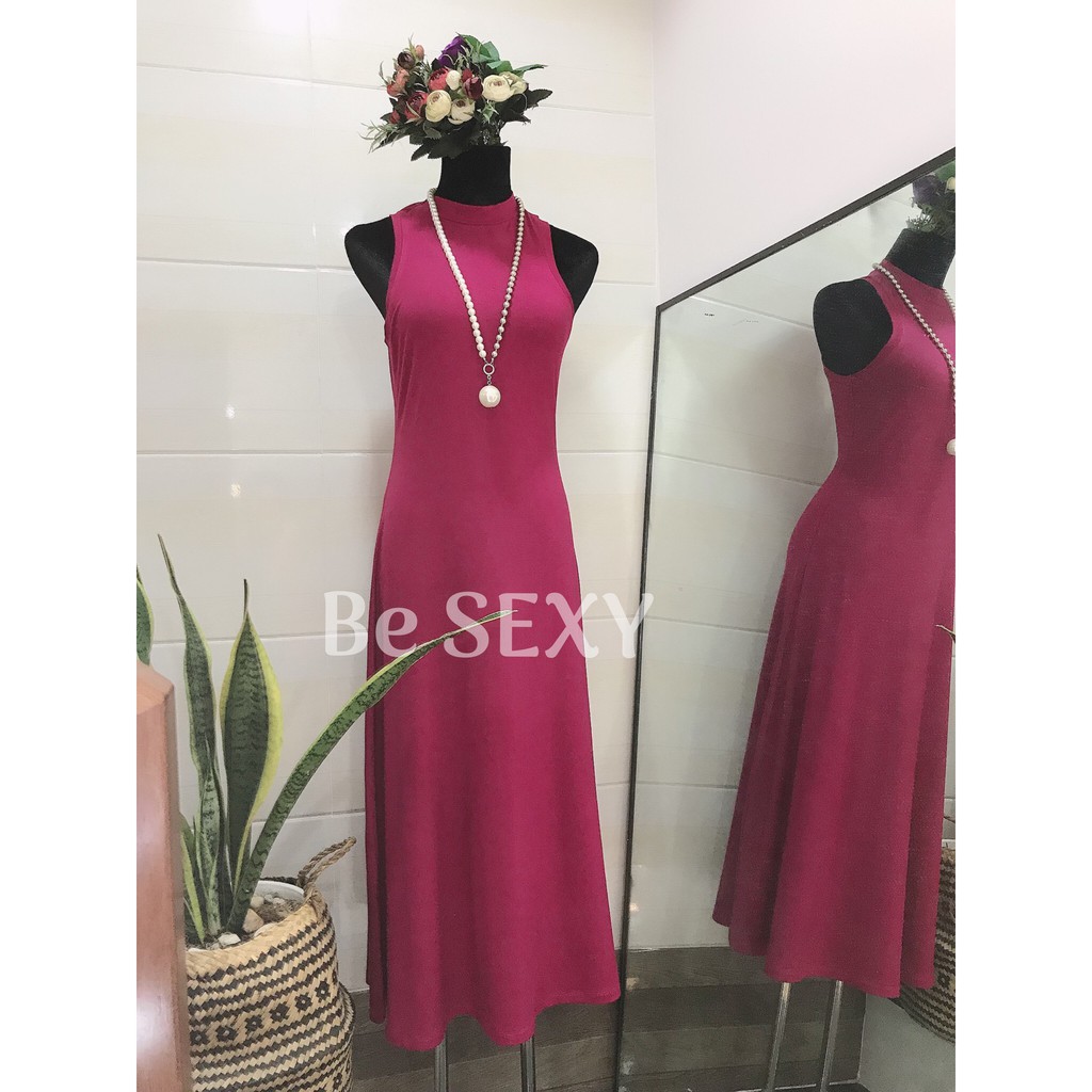 Đầm maxi thiết kế ,thun cotton lụa ,màu cực sang.