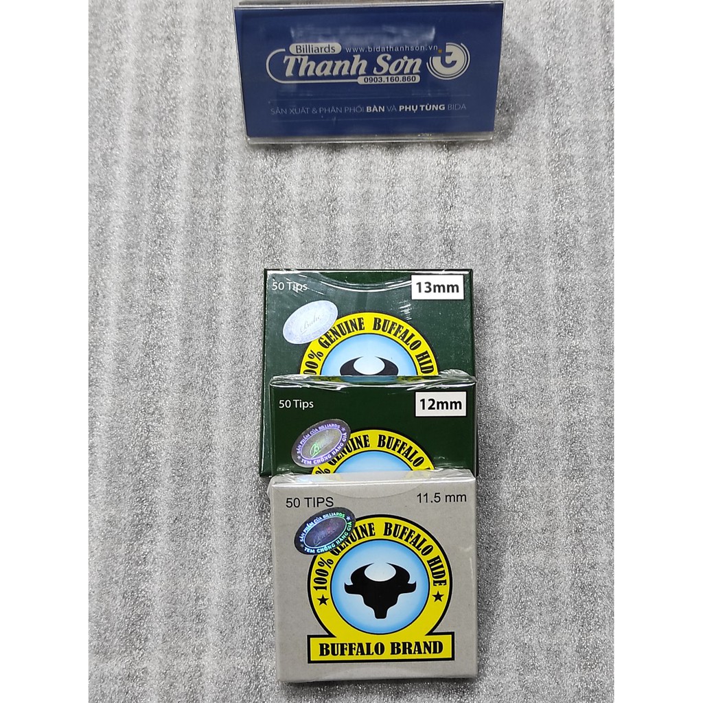 Đầu cơ Đầu Trâu [ 11.5mm - 12mm - 13mm ] - Hộp 50 Viên
