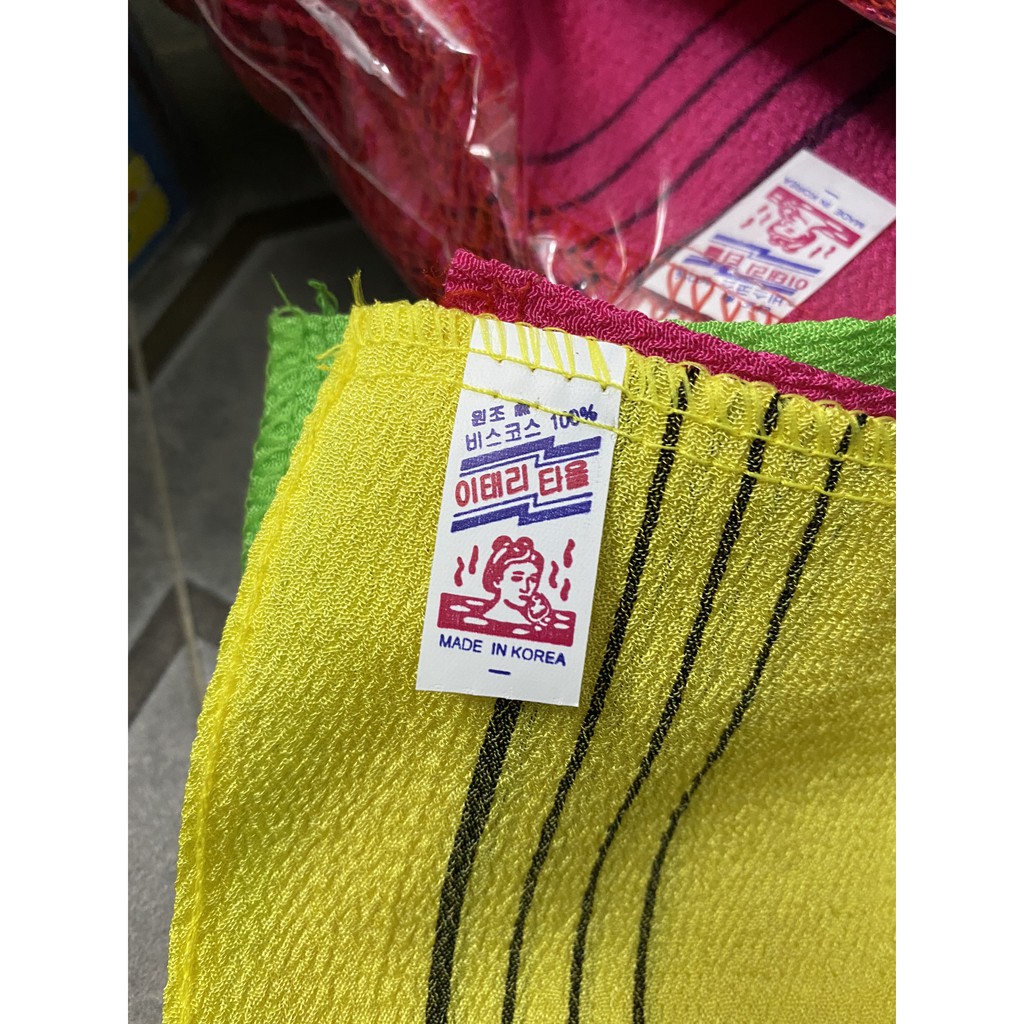 Tẩy da chết body với chiếc khăn thần thánh được mọi spa và người dân Hàn Quốc ưa thich sử dụng hàng ngày | BigBuy360 - bigbuy360.vn