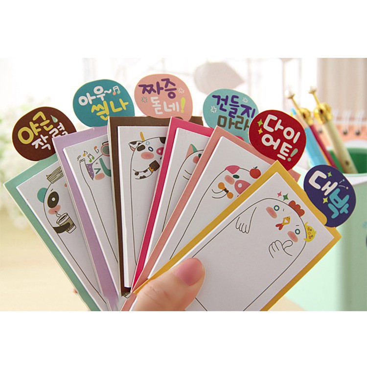 [TỔNG HỢP] Giấy Ghi Chú - Giấy Note - Bookmark Siêu Dễ Thương - Click Để Chọn Mẫu