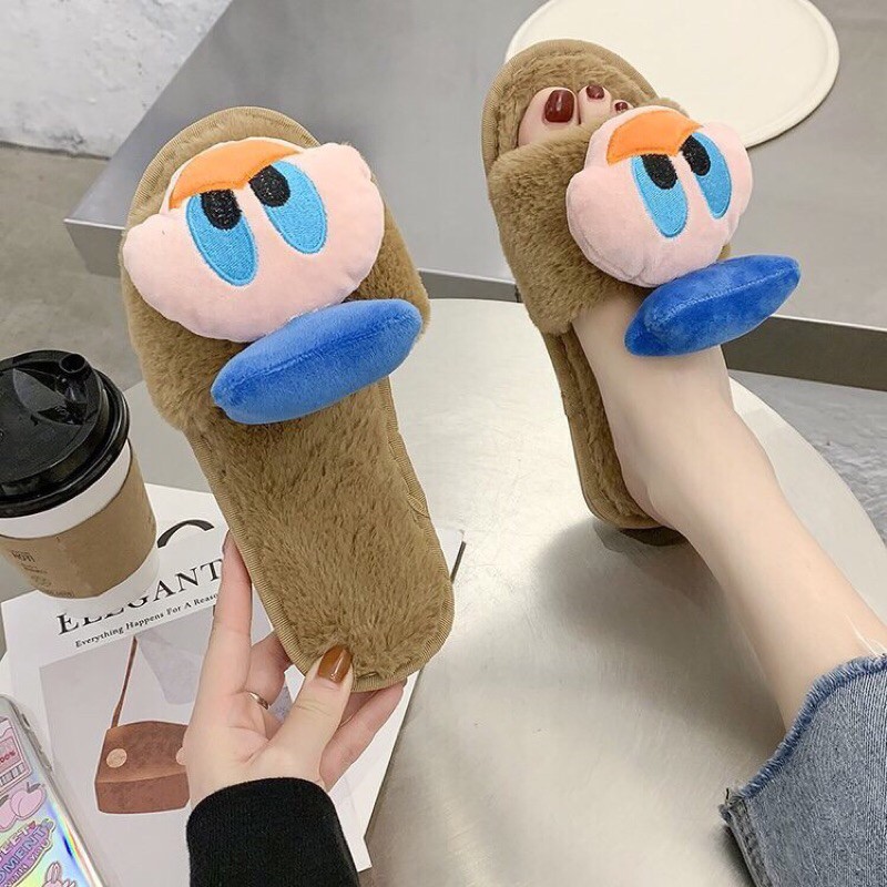 Dép Lông Mang Trong Nhà Dép đi trong  Nhà  chống  trơn  trượt hình thú siêu cưng nè khách iu ơi rinh ngay một em đi dạo