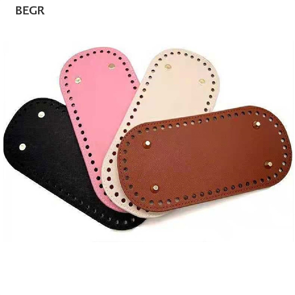 Đế Tròn Oval Bằng Da Làm Túi Xách DIY