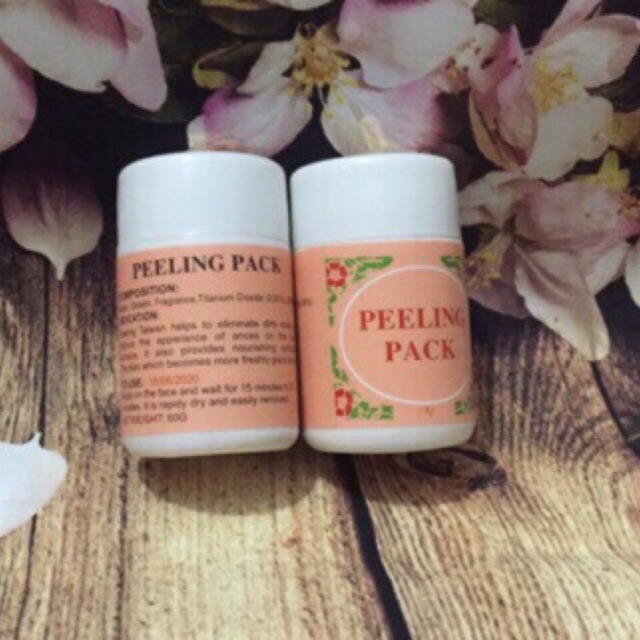 Combo 2 hủ Gel lột mụn PEELING PACK hút sạch nhân mụn, làm sạch mụn cám