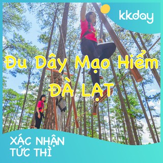 Đà Lạt - [E-voucher] - Vé Đu Dây Mạo Hiểm High Rope