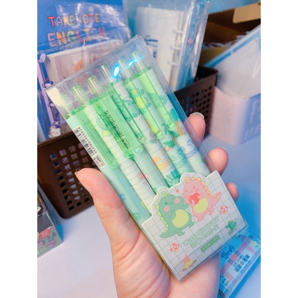 Set 6 bút gel mực đen