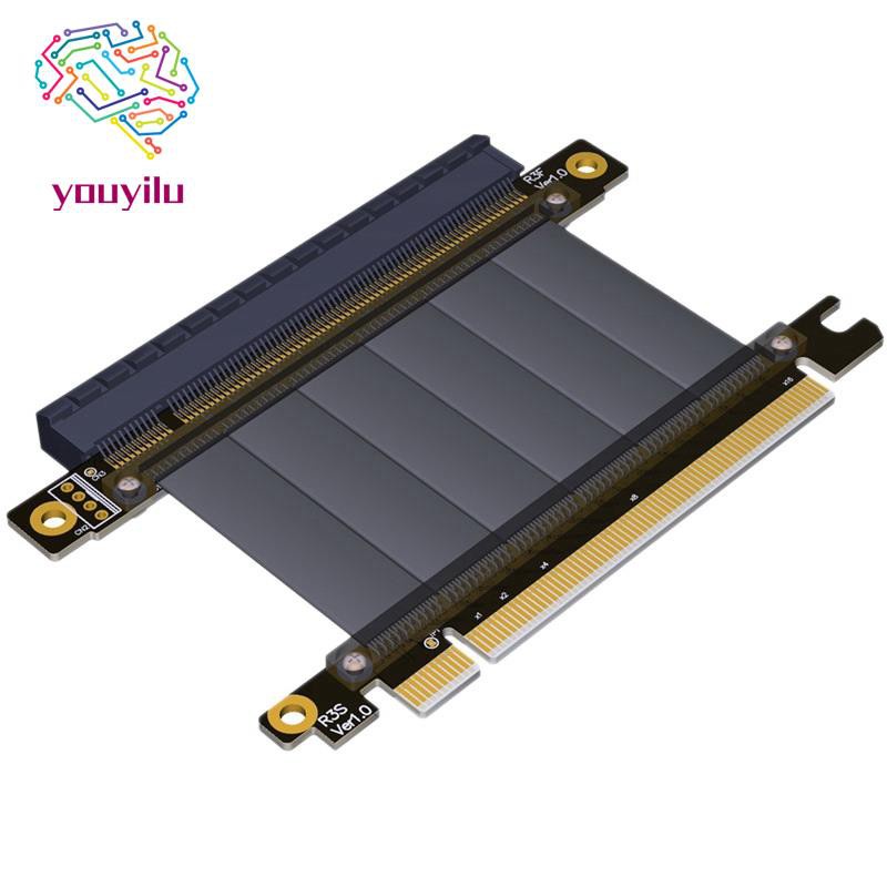 Cáp Chuyển Đổi Thẻ 4pin Pci-E Sang Pci-E 3.0 10cm Cho Máy Tính
