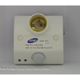 Đui đèn thông minh cảm ứng chuyển động thân nhiệt TPE SL01
