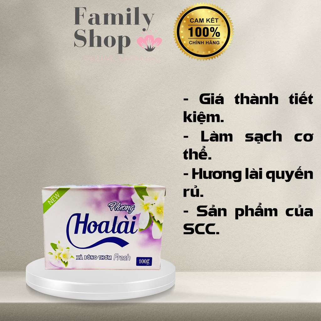 Xà Bông Thơm Fresh Hương Hoa Lài 100g