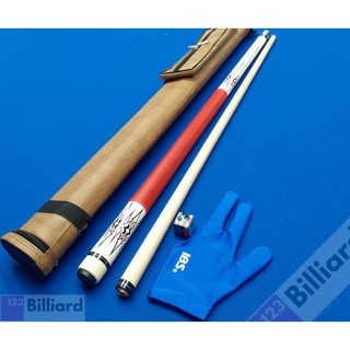 [SIÊU THỊ BIDA] Combo cơ Lỗ/Pool Đài Loan Full [Cơ cho người Mới]