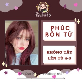 Thuốc nhuộm tóc màu PHÚC BỒN TỬ siêu dưỡng tặng kèm trợ nhuộm, găng tay, trùm đầu