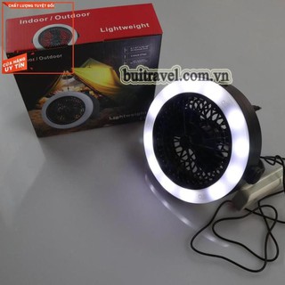 [ẢNH THẬT] Quạt đèn đa năng 2in1 treo lều kèm sạc USB GL8214