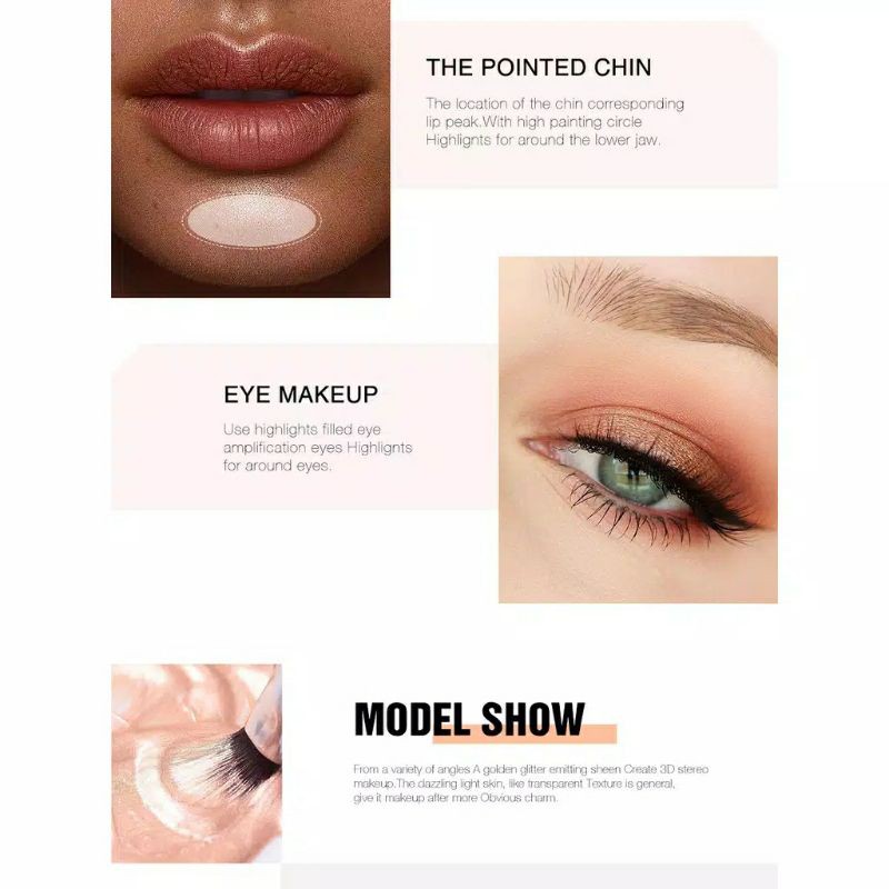 (hàng Mới Về) Kem Bắt Sáng O Two O Làm Nổi Bật Đường Nét Gương Mặt | BigBuy360 - bigbuy360.vn