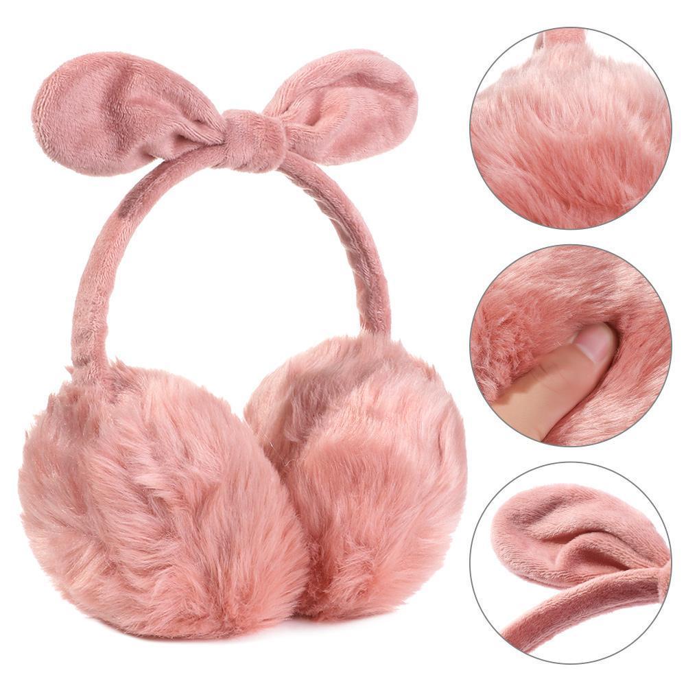 Chụp Tai Giữ Ấm SUSANS Đính Nơ Xinh Xắn