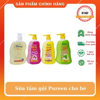 Tắm gội toàn thân Pureen 150ml/250ml/500ml/750ml