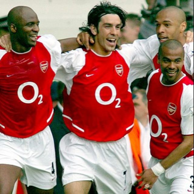 Áo đấu cao cấp Arsenal 2003 - 2004 - MÙA GIẢI BẤT BẠI