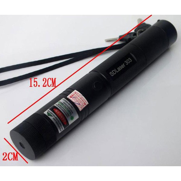 Đèn laser 303 ánh sáng đỏ Lớn