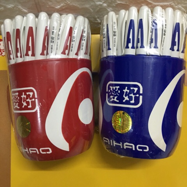 Bút nước chữ A cốc = 48 bút hàng đẹp chất lượng tốt. Có 4 màu - Xanh -Đen -Đỏ -Tím