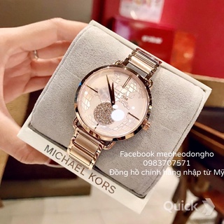 Đồng hồ nữ mi.chael kors portia rose gold
