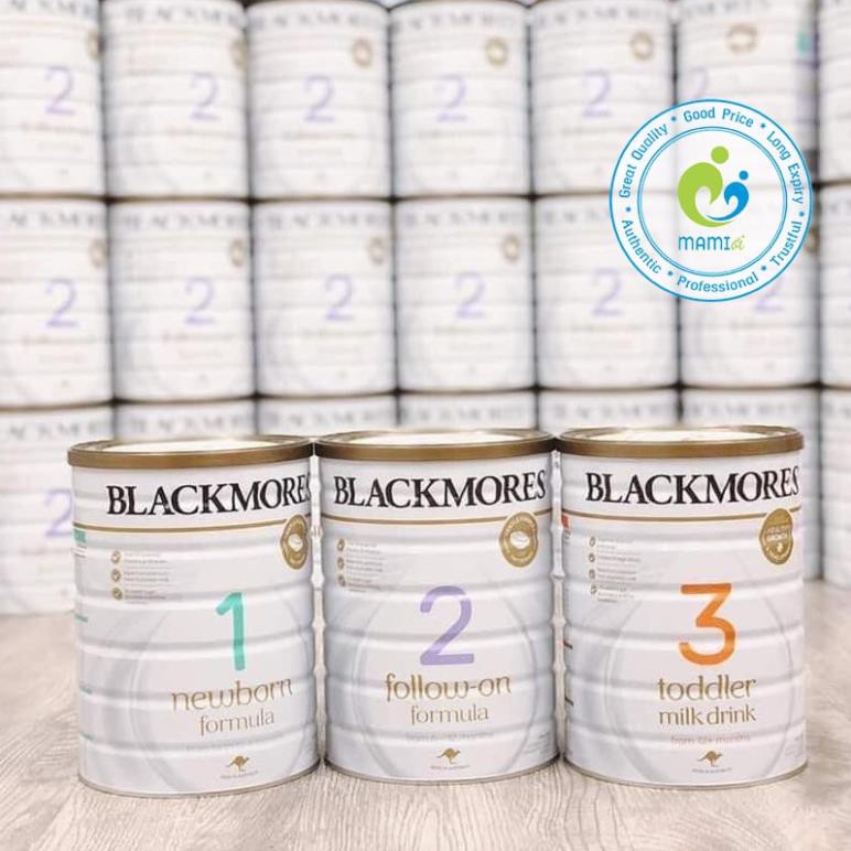 Sữa Blackmores Úc số 1, 2, 3 cho bé 900g