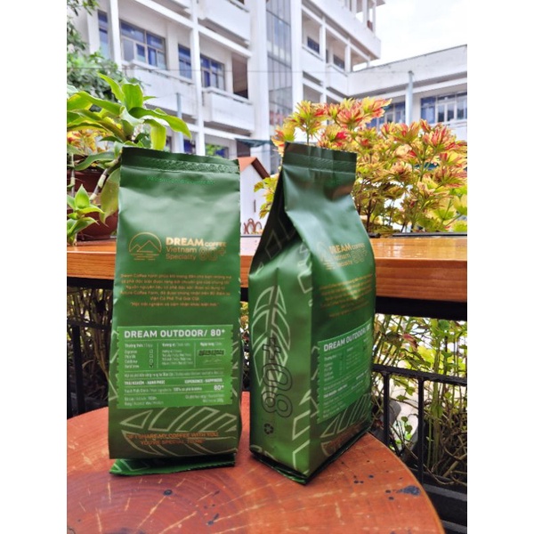 CÀ PHÊ ARABICA DREAM OUTDOOR 80+ ( NHÃN XANH )_HAND BREW
