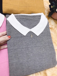 bán sỉ áo len cổ đức phối màu