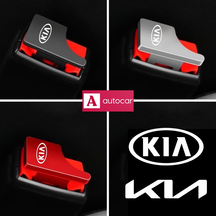 Chốt Khóa Dây Đai An Toàn Giấu Đường Cho Xe KIA K2 K3 K5 K6 K9 Ceed Sportage Rio Soul Sorent