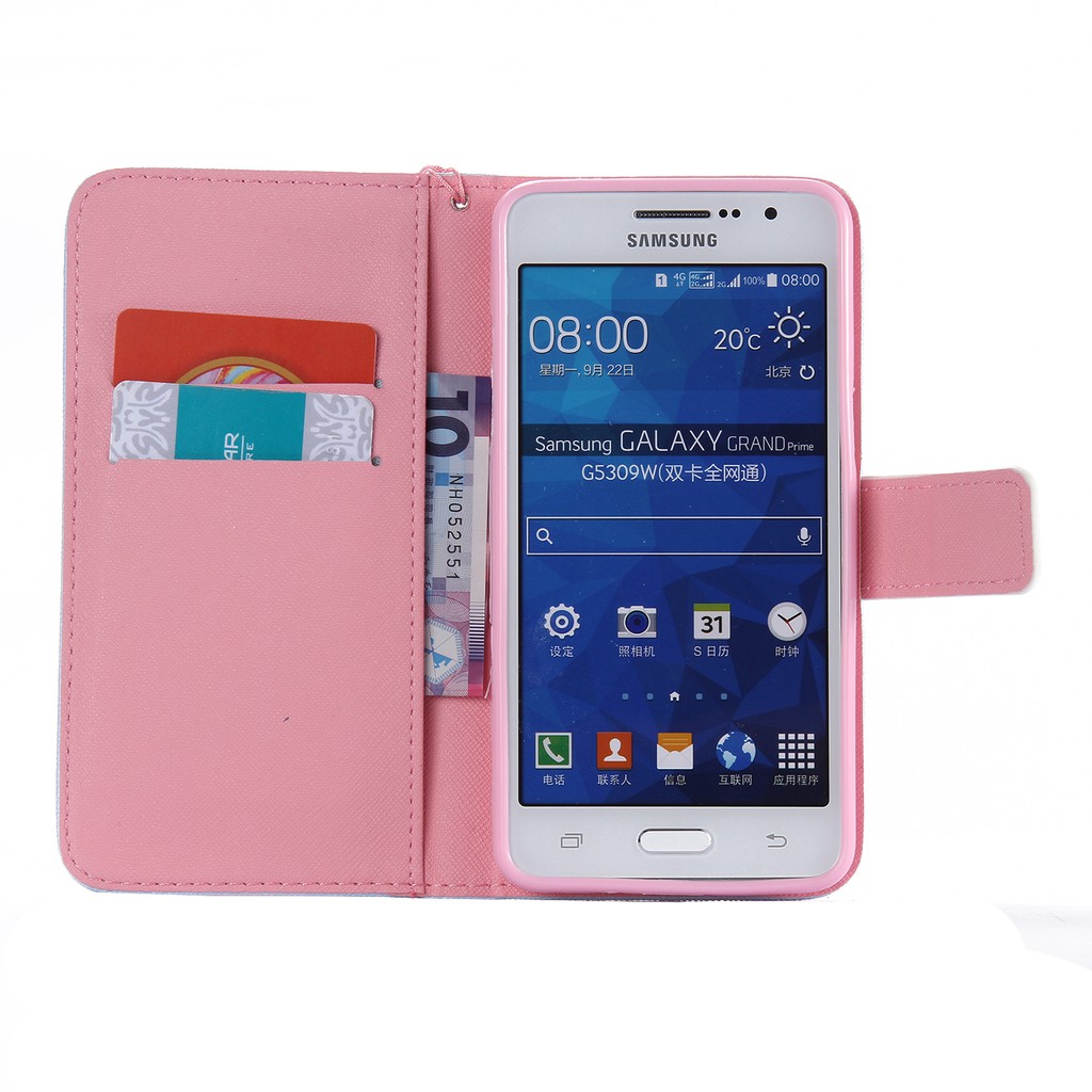 Ốp lưng nắp gập in hình cho điện thoại Samsung Galaxy Grand Prime (G530)