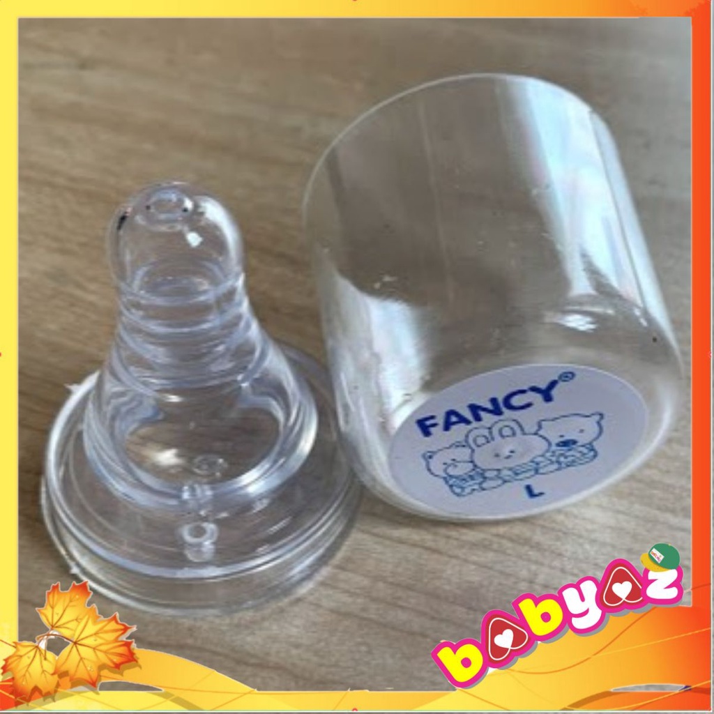 Núm Vú Siêu Mềm Cổ Hẹp Fancy, Dùng Được Cho Tất Cả Bình Cổ Hẹp Hiện Có Trên Thị Trường