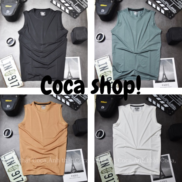 áo ba lỗ tank top nữ form rộng unisex phong cách Hàn Quốc , áo 3 lỗ nữ đẹp thoáng mát mặc mùa hè - Coca shop