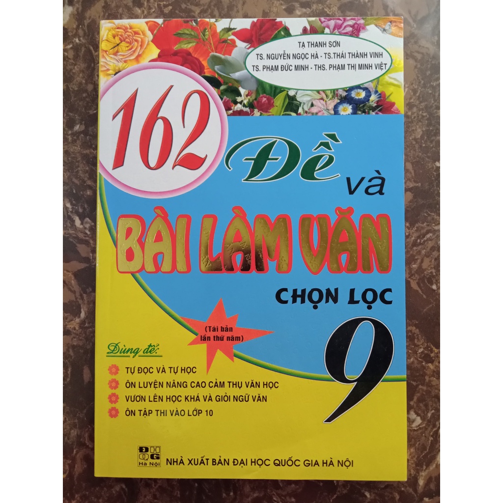 Sách - 162 Đề và bài làm văn chọn lọc 9